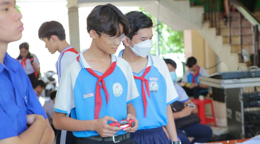 Hội thi Liên hoan CLB với robot ORC K3 tại Củ Chi