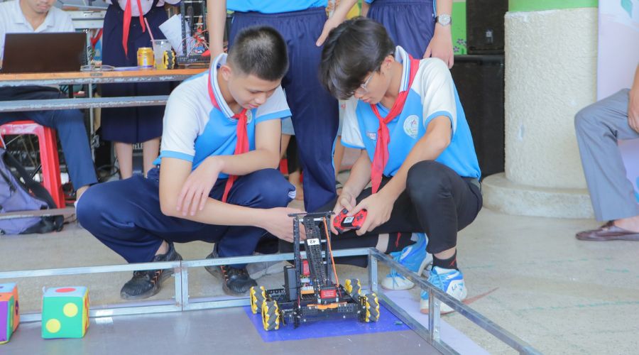 Hội thi CLB Tại Củ Chi với Robot ORC